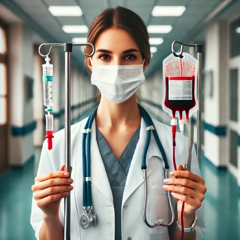 تفاوت ست سرم و ست تزریق خون