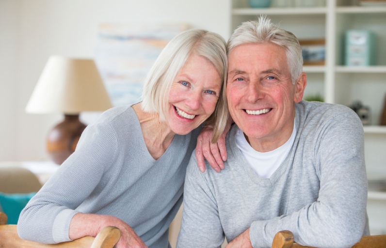 زوج سالمند سالم