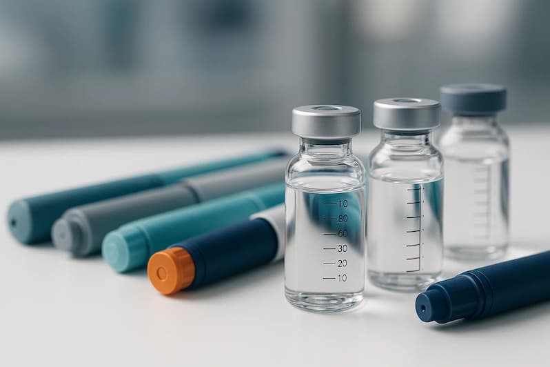 آماده‌ سازی سرنگ انسولین