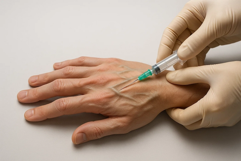 ابزارهای کمکی برای بیماران بد رگ