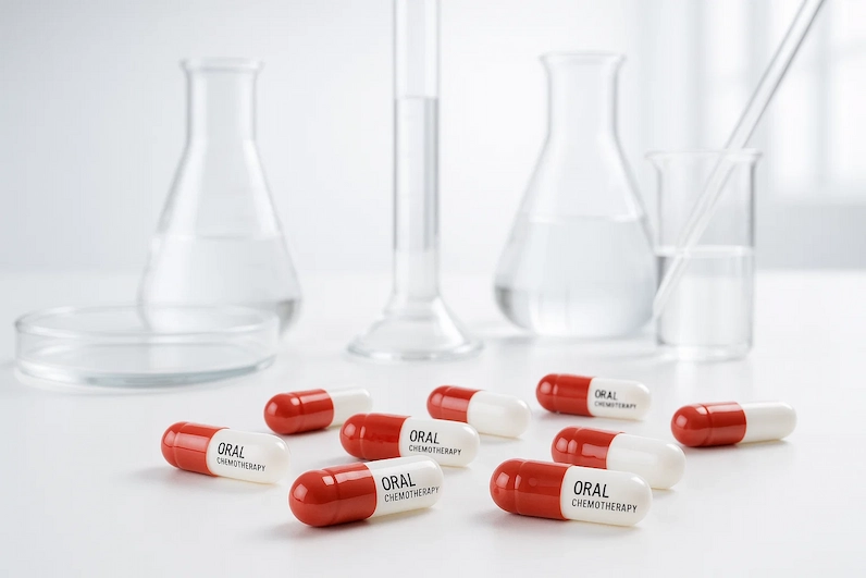 شیمی‌درمانی خوراکی و تاثیر ان