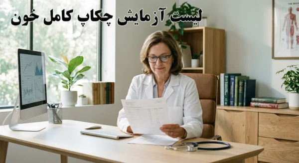 لیست آزمایش چکاب خون