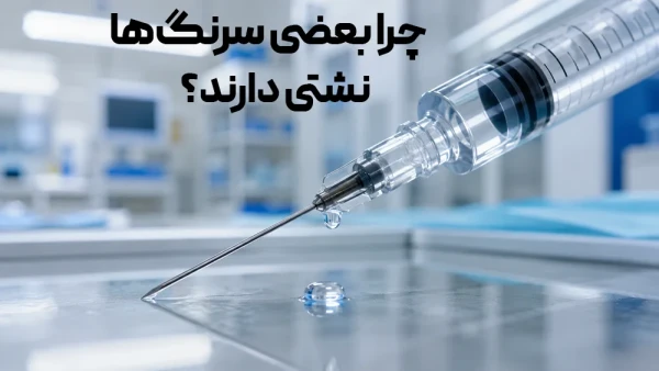 چرا بعضی سرنگ‌ها نشتی دارند؟