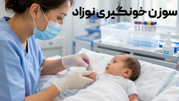 سوزن خونگیری نوزاد